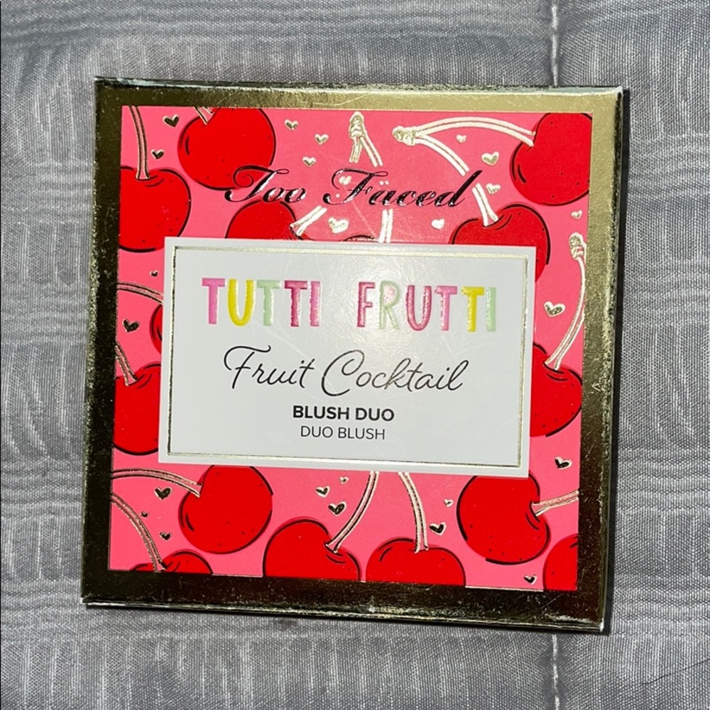 BRAND NEW Too Faced Blush Duo Tutti Frutti